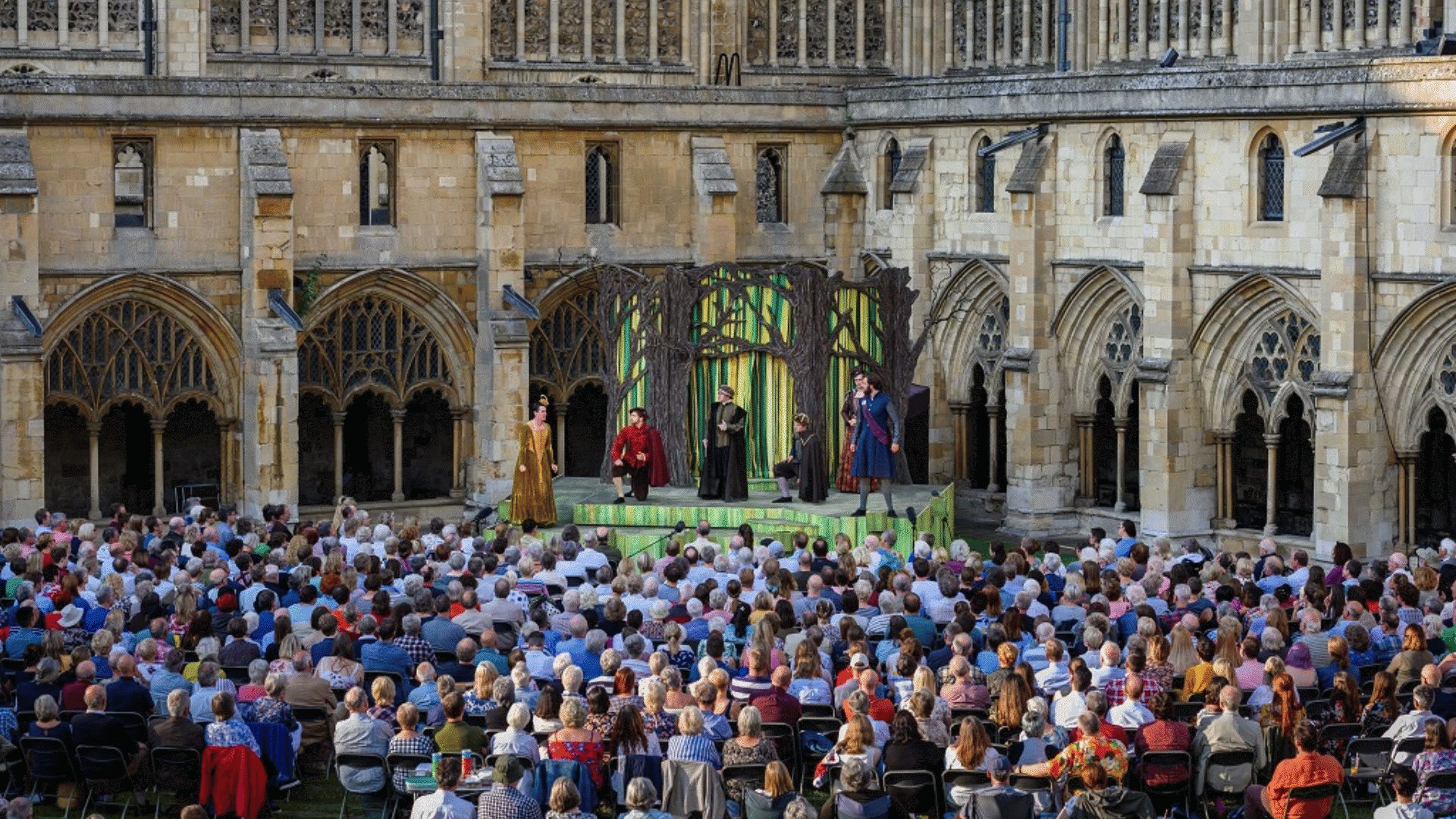 1920 1080 Norwich Cathedral cloisters Shakespeare Festival 1