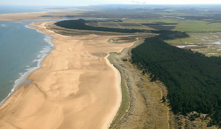 1920 900 Holkham beach high tide aerial Mike Page