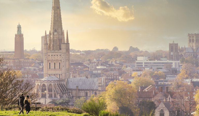 1920 900 Norwich Mousehold Heath view of Norwich skyline