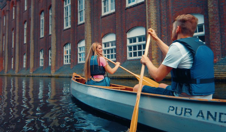 1920 900 Norwich River Wensum Pub and Paddle canoe Norwich