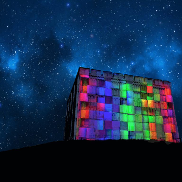 600 600 Norwich Castle projection