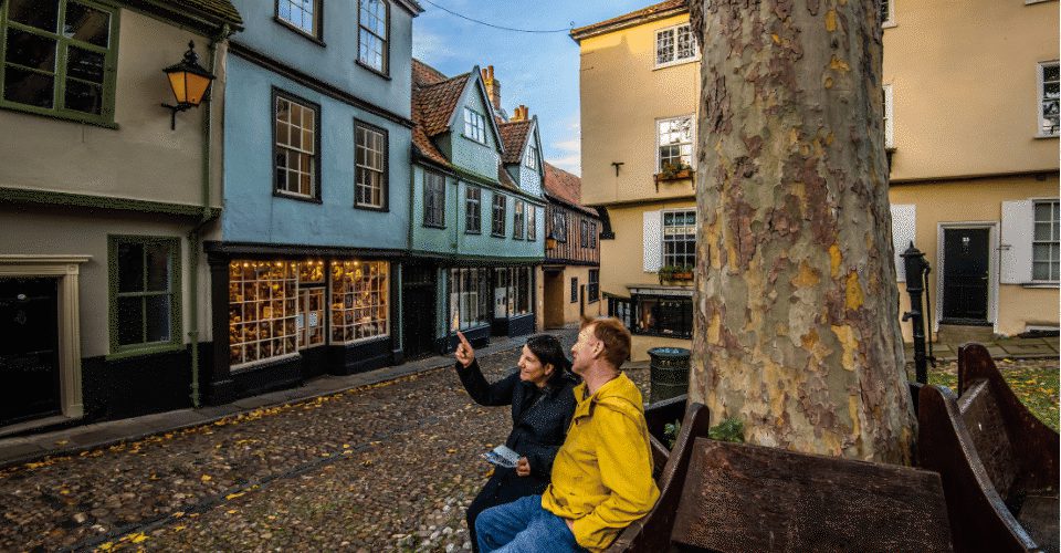 960 640 Norwich Elm Hill Norwich Autumn 1