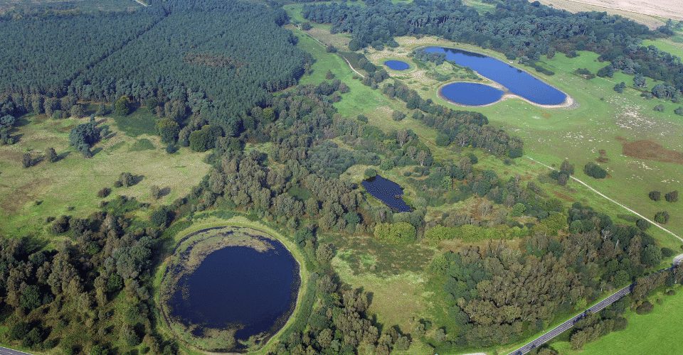960 640 Thetford Forest Brecks pingo aerial Mike Page