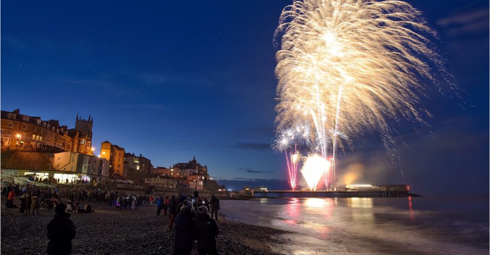 Norfolk Cromer New Years Fireworks event 960px w x 640px h